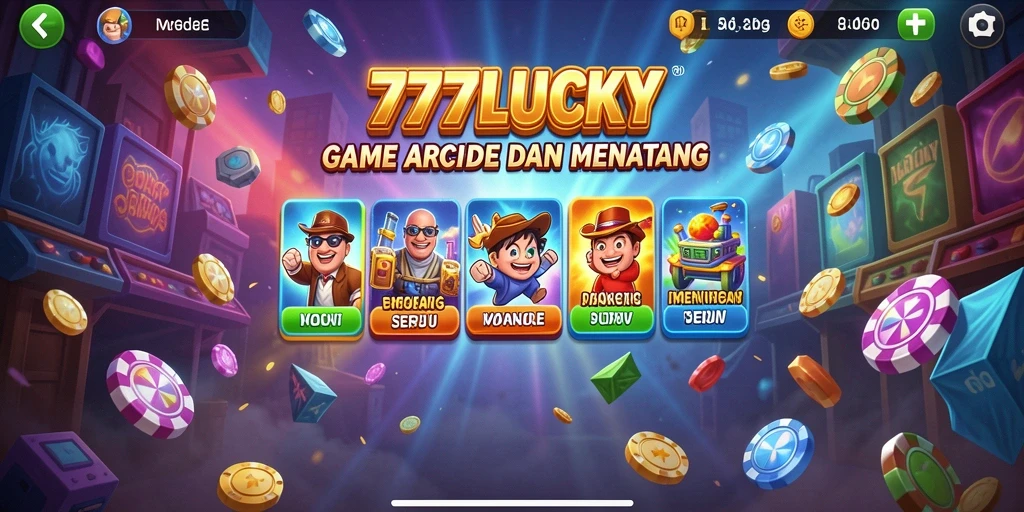 Tampilan gameplay seru dari 777LUCKY yang penuh tantangan.