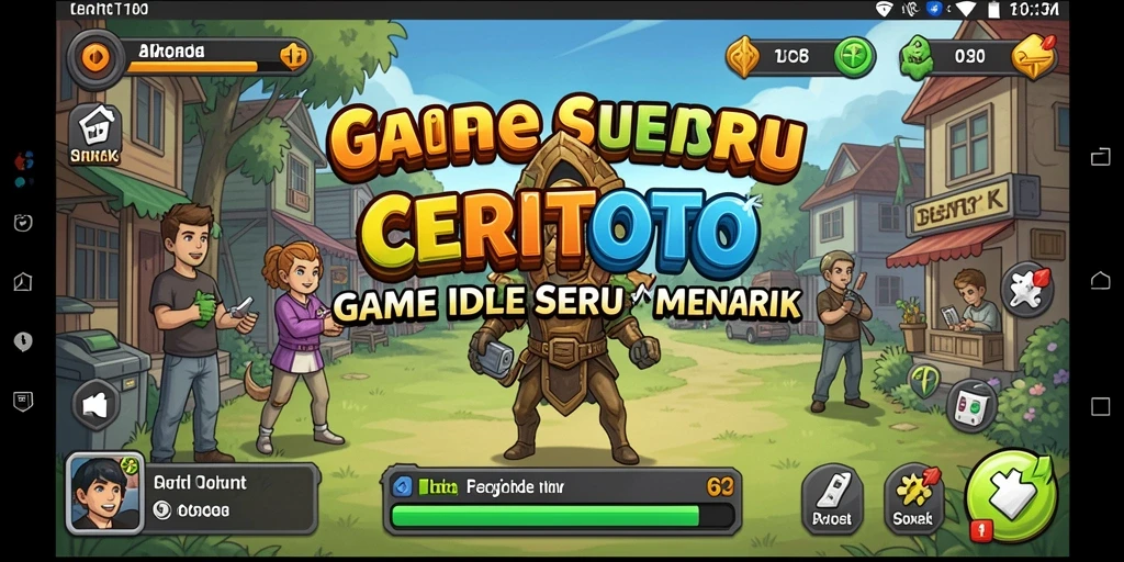 Tampilan gameplay CERITOTO yang mengasyikkan dan penuh warna.
