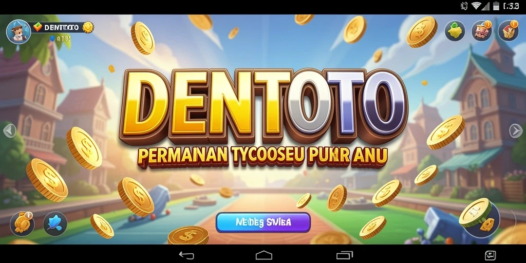 Tampilan menarik dari gameplay DENTOTO yang menantang.
