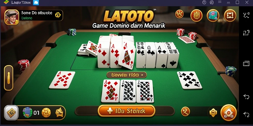 Tampilan gameplay LATOTO yang memukau dan menarik.