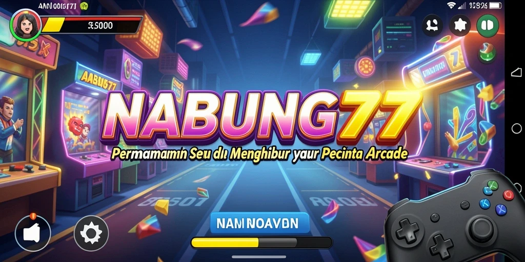 Tampilan seru dari gameplay NABUNG77 yang menantang.