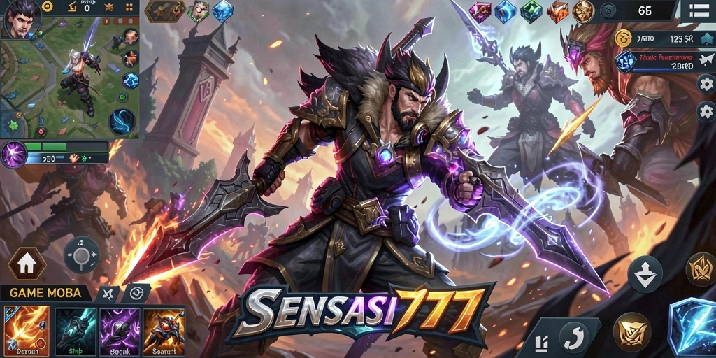 Tampilan menakjubkan dari gameplay SENSASI777 yang menarik.