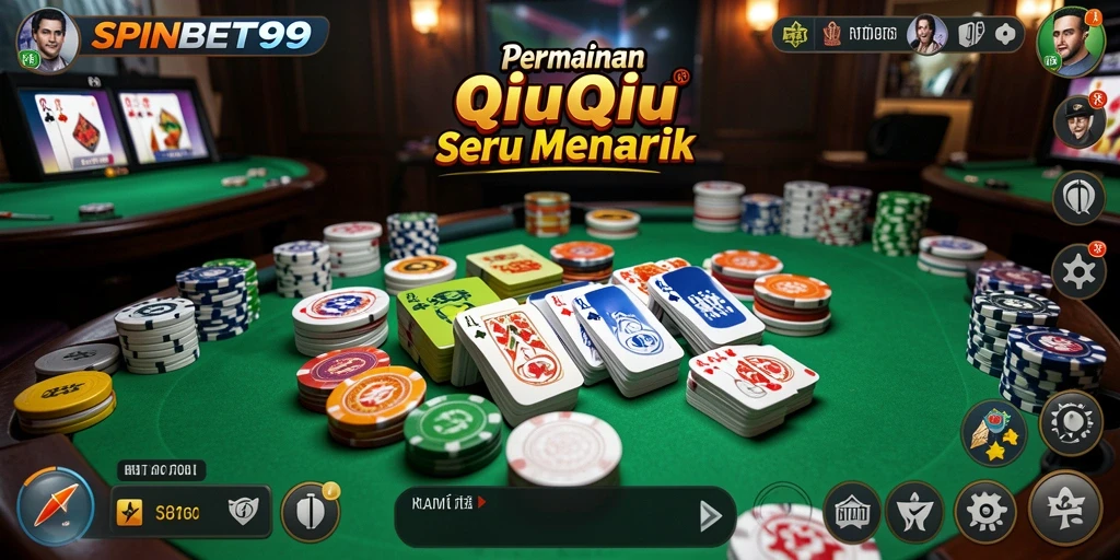 Tampilan menarik gameplay QiuQiu di SPINBET99