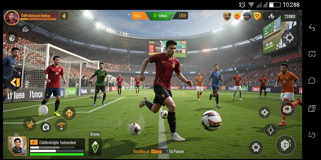 Tampilan menarik gameplay TO288 dalam suasana olahraga yang kompetitif.