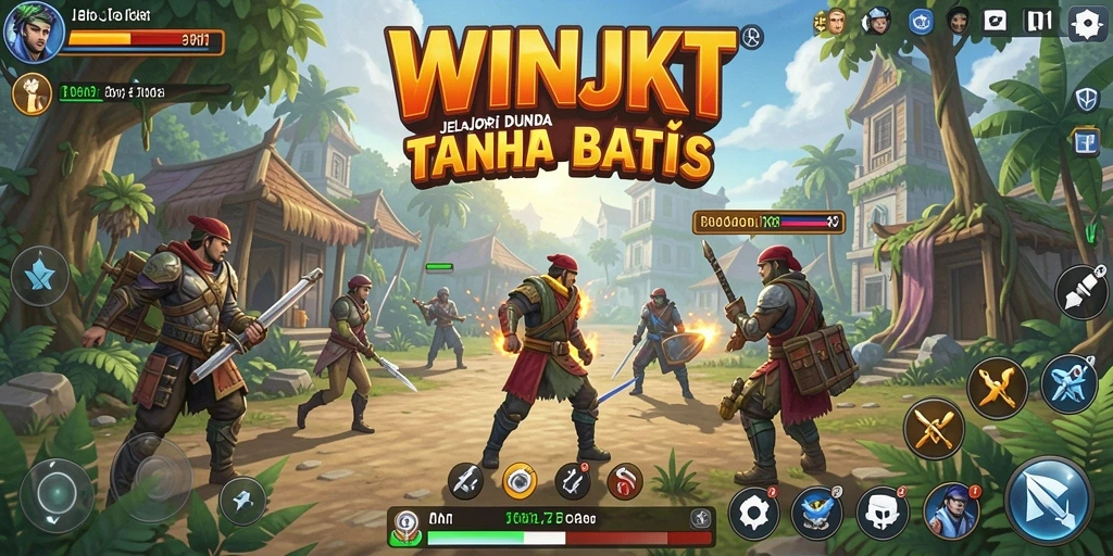 Tampilan gameplay mendalam dari game Open World yang menakjubkan.